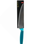 Нож с рукояткой софт-тач VELUTTO MAL-01VEL поварской, 20 см, т.м. Mallony арт.005524