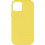 Cиликоновый чехол CTR для iPhone 15 Pro Soft Touch (ярко-желтый)