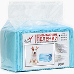 Пеленки впитывающие "Мой выбор" целлюлозные, 60 х 40 см, набор 30 шт