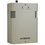 Источник бесперебойного питания AT-02335 AccordTec ББП-30 исп.1 Блок ИБП для ТСБ DC 12В 3А под АКБ 7 Ач, корпус металлический серый