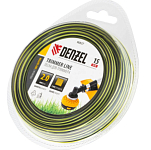 Леска для триммера двухкомпонентная квадратная, 2,0мм х 15м, блистер SkyCutter// Denzel 96837