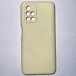 Силиконовый чехол NANO для Xiaomi Redmi 10 (2021) (Молочный)