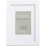 Фоторамка МДФ "Ellis" 10x15 см, с паспарту, белый 9335835