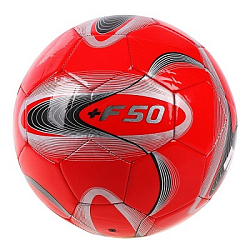 Мяч футбольный +F50, размер 5, 32 панели, PVC, ручная сшивка, 4 подслоя