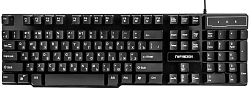 Клавиатура ГАРНИЗОН GKM-125 черная, USB