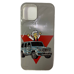 Задняя накладка SERIES №19 для  iPhone 12 (рис.1)