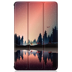 Чехол футляр-книга ZIBELINO Tablet для Lenovo Tab M10 FHD Plus (10.3") (X606) ("Закат") с магнитом