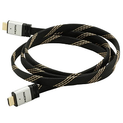 Кабель HDMI <--> HDMI 3.0м JET.A JA-HD9 в оплётке (v. 2.0 с поддержкой 3D)