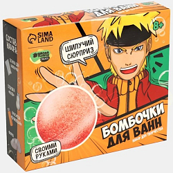 Бомбочки для ванн своими руками «Отважный ниндзя», 1 форма