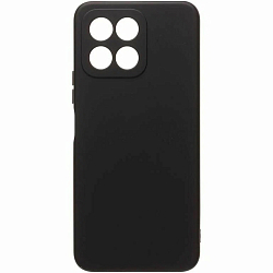 Задняя накладка SILICONE COVER для Honor X6 4G №01 Черный