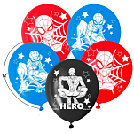 Шар воздушный латексный 12" «Человек-паук», 5 шт. 5358309