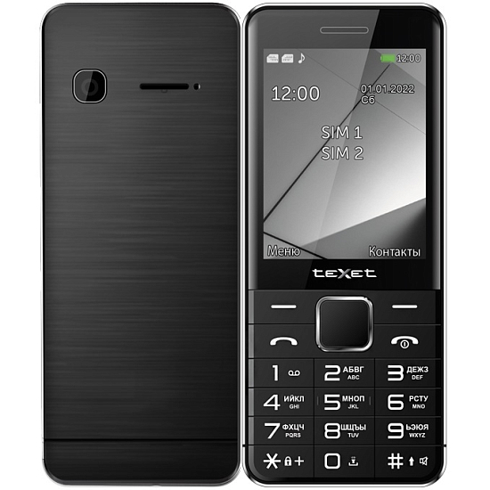 Телефон TEXET TM-425 черный