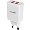Сетевое ЗУ 2USB 2.4A FUMIKO CH13 белое