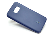 Силиконовый чехол CHERRY для SAMSUNG Galaxy S7 матовый, синий