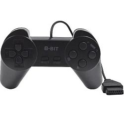 Джойстик 8-bit (форма Sony) 15р Black широкий разъем