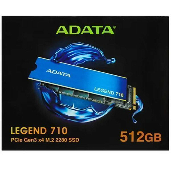 Накопитель SSD M.2 512Gb ADATA LEGEND 710 M.2 2280 (ALEG-710-512GCS)