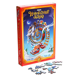 Пазл фигурный "Новогодняя сказка" 7028887