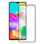 Противоударное стекло 3D NONAME для Samsung A31 черное