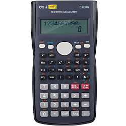 Калькулятор научный DELI ED82MS темно-синий 10+2-разр.