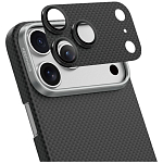 Задняя накладка KEEPHONE KEVILAR LENS FOR CAMERA для iPhone 17 PRO MAX, JET  BLACK