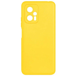 Силиконовый чехол DF для Xiaomi Poco X4 GT poCase-06 (yellow)