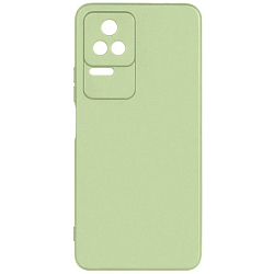 Силиконовый чехол DF для Xiaomi Poco F4 (5G) poCase-07 (light green)