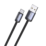 Кабель USB <--> Type-C  1.0м MIVO MX-49T черный