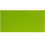 Пластина-основание для конструктора, 25,5 × 12,5 см, цвет салатовый