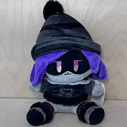 Мягкая игрушка Сказочный персонаж черный с шапкой 25см ХХА2000-1026/300/Н