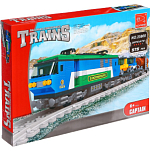 Конструктор KEYIXING «Грузовой электропоезд», 573 детали 2575353