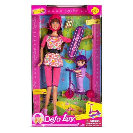 Набор кукол DEFA Lucy "Спортсменки" (в комплекте аксесссуары)