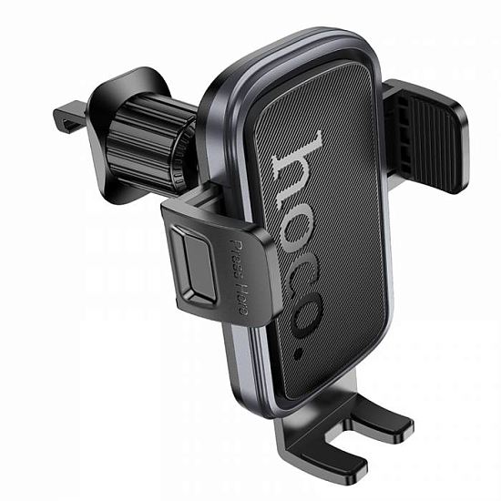 Автомобильный держатель HOCO H78 Black metallic