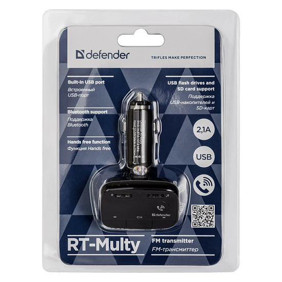 FM-модулятор DEFENDER RT-Multy BT/HF