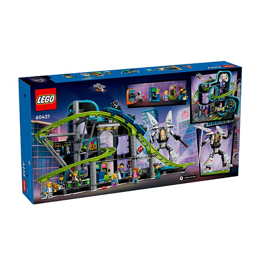Конструктор LEGO CITY 60421 Парк аттракционов "Мир роботов
