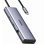 USB Type-C Хаб UGREEN CM498 (15600) серый космос