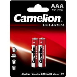 Элемент питания CAMELION LR03 Plus BL-2 (2/24/576/17280)