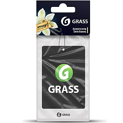 Ароматизатор GRASS ваниль картонный (ST-0404)