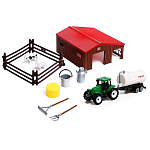 Игровой набор «Ферма», трактор, сарай и животные 9459244