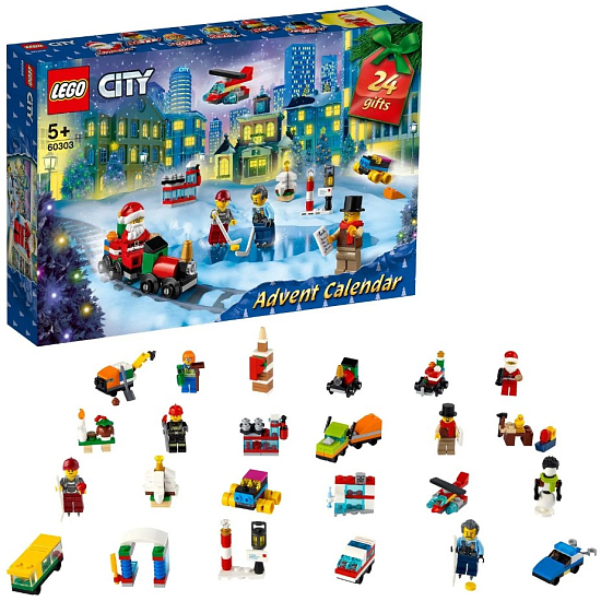 Конструктор LEGO City 60303 City Новогодний календарь