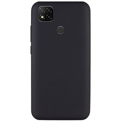 Задняя накладка SILICONE COVER для Xiaomi Redmi 9C черный