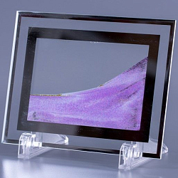 Песочная картина S фиолетовая 13х17 см