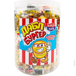 Жев. мармелад на палочке Дабл бургер 12гр