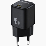 Сетевое ЗУ 1Type-C BASEUS P10176800123-00, черный, 45W