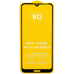 Противоударное стекло NONAME для Huawei Y6 (2019) 3D черное