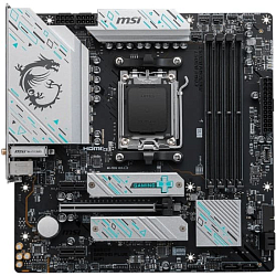 Материнская плата MSI B650M GAMING PLUS WIFI SocketAM5 AMD B650 4xDDR5 mATX AC`97 8ch(7.1) 2.5Gg RAID+VGA+HDMI+DP