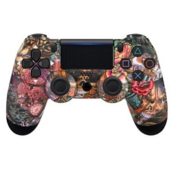 Геймпад БП для SONY PS4 Dual Shock с рисунком "Граффити"