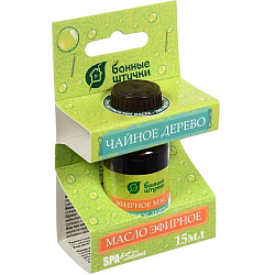Эфирное масло БАННЫЕ ШТУЧКИ «Чайное дерево» 15мл