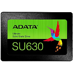 Накопитель SSD 2.5" 240Gb ADATA SU630SS Client SSD ASU630SS-240GQ-R SATA 6Gb/s, 520/450, IOPS 30/65K, MTBF 1.5M, 3D QLC, 50TBW, RTL