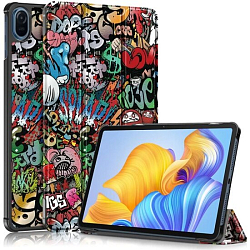 Чехол футляр-книга ZIBELINO для Honor Pad 8 12.0" ("Граффити")