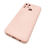 Силиконовый чехол NANO для Realme C15 (Розовый песок)
